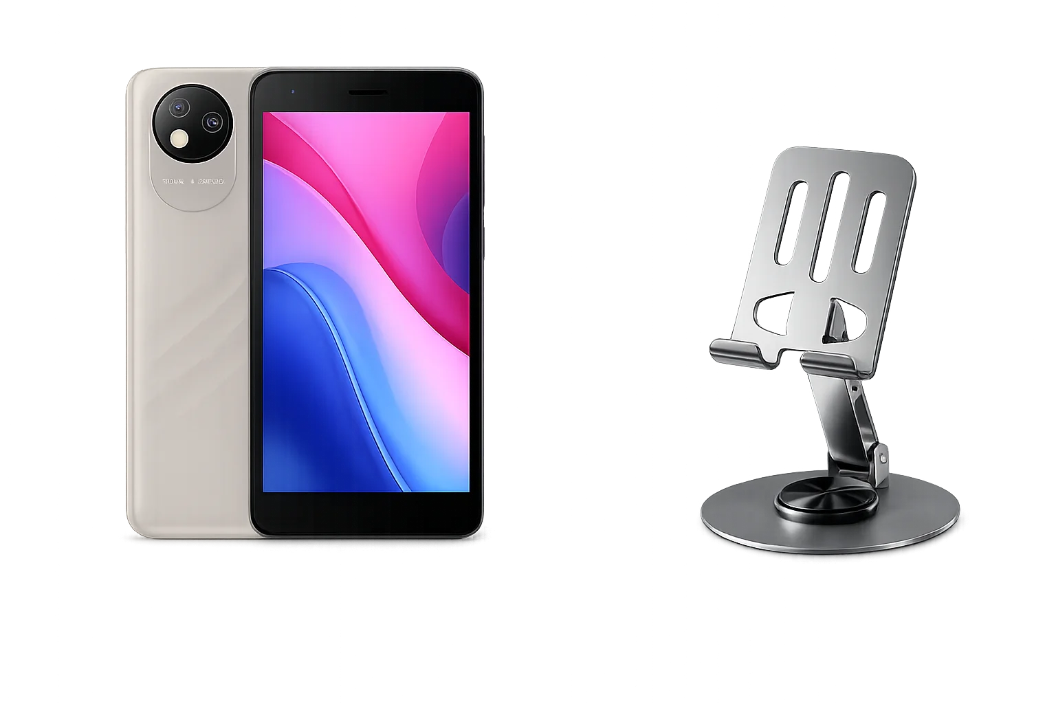 ZTE A35 Core + téléphone – Sans fond