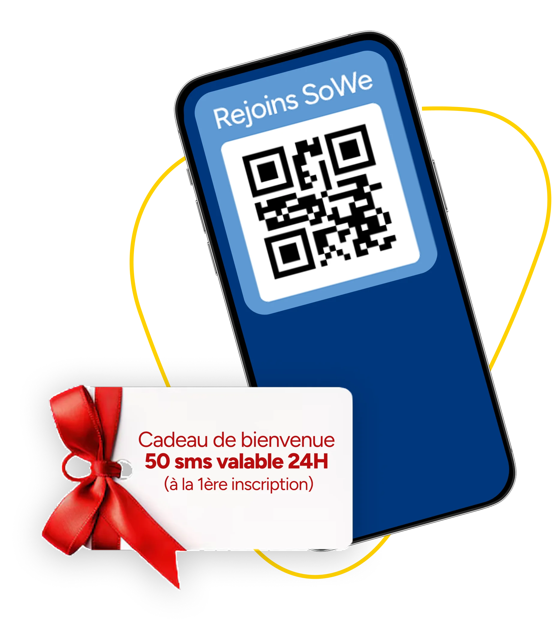 QR code in mobile